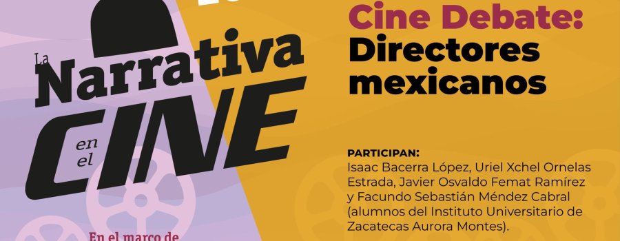 Cine debate: Directores mexicanos