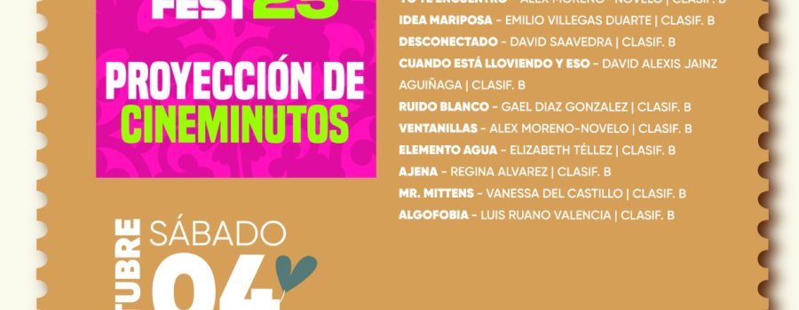 Coppélia, Fantasmas,  ¿Y con permiso de quién?, Coloreando, Yo te encuentro, Idea mariposa, Desconectado, Cuando está lloviendo y eso, Ruido blanco, Ventanillas, Elemento agua, Ajena, Mr. Mittens, Algofobia