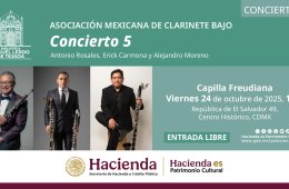 Concierto | Asociación Mexicana de Clarinete Bajo. Concierto 5