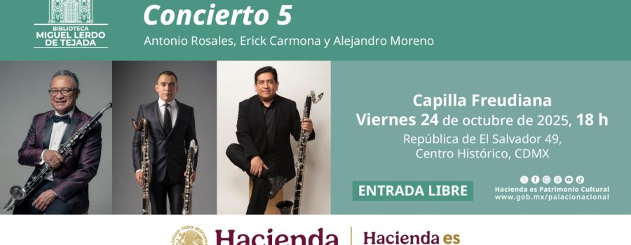 Concierto | Asociación Mexicana de Clarinete Bajo. Concierto 5