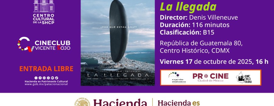 Cineclub Vicente Rojo | La llegada