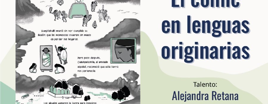 Charla "El cómic en lenguas originarias"