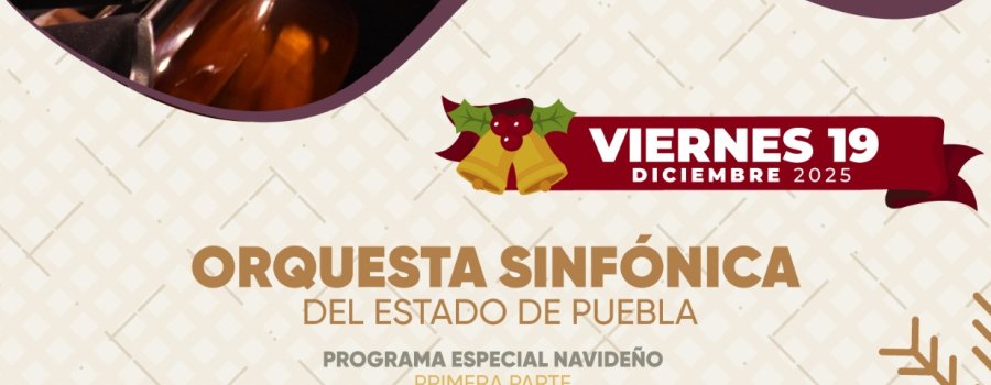 Concierto: Orquesta sinfónica del estado de Puebla