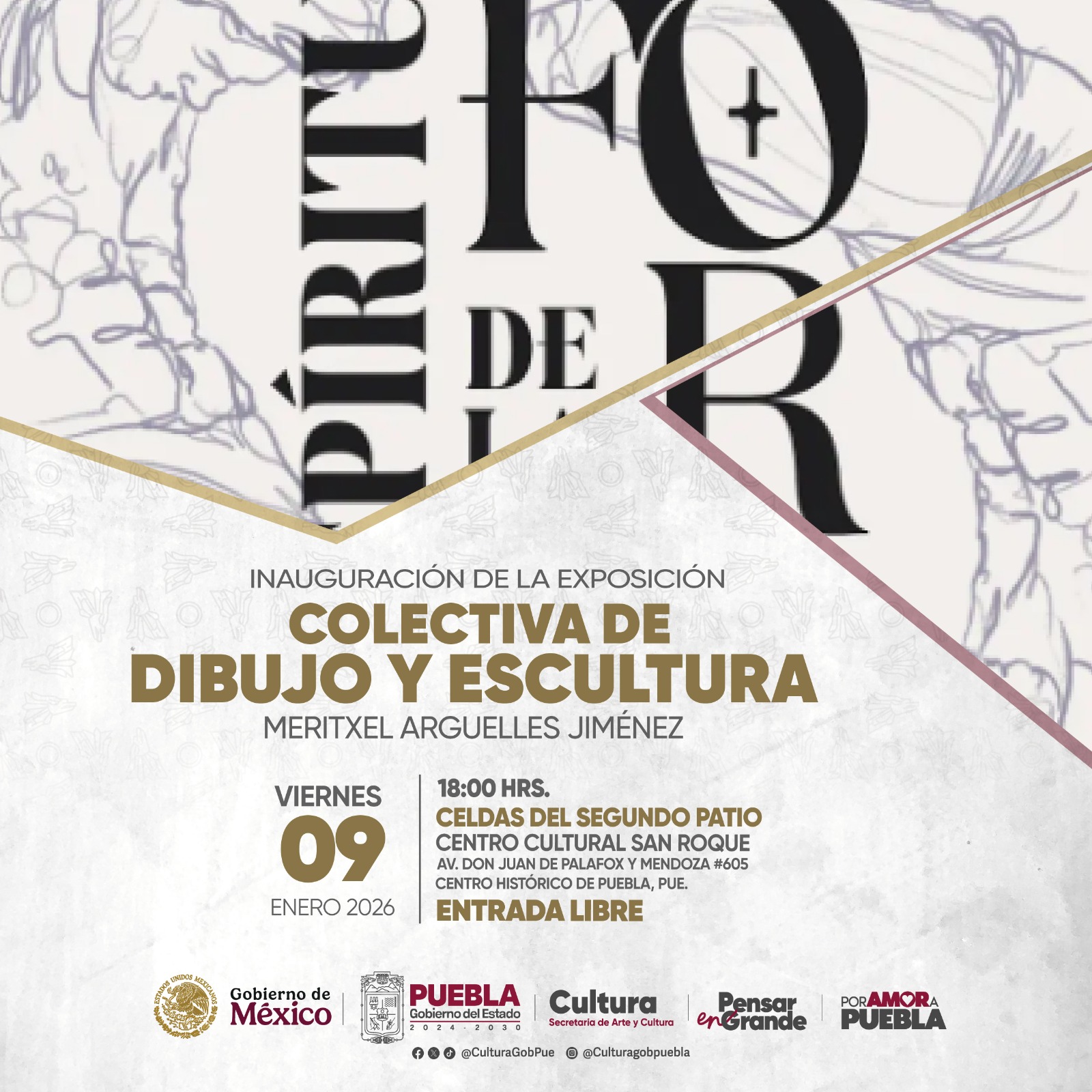 Imagen muestra de la actividad Colectiva de dibujo y escultura