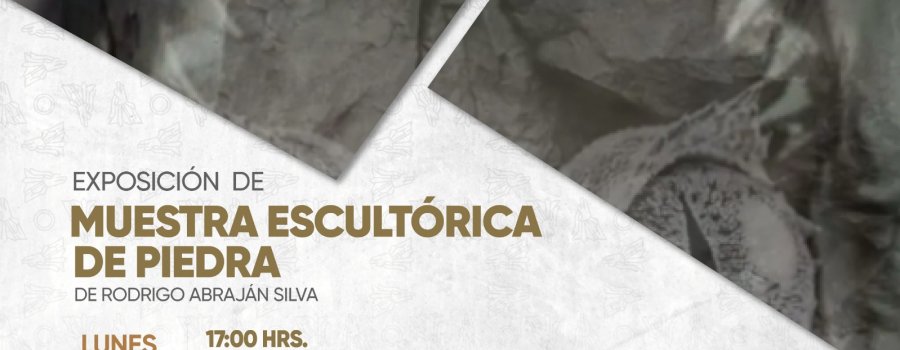 Muestra escultórica de piedra