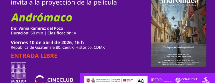 Cineclub Vicente Rojo | ​Andrómaco
