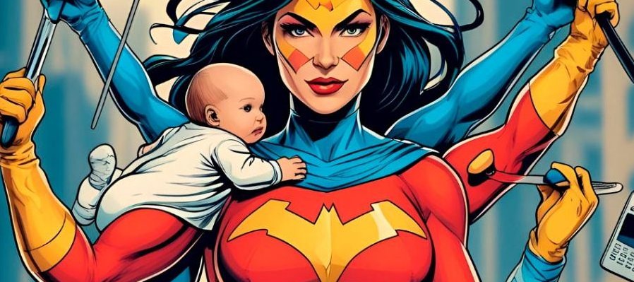 Wonder woman multitask