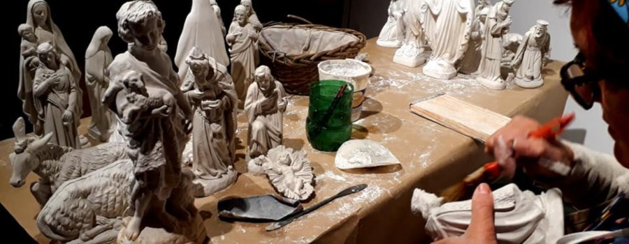 Esculturas en yeso: técnicas y procesos