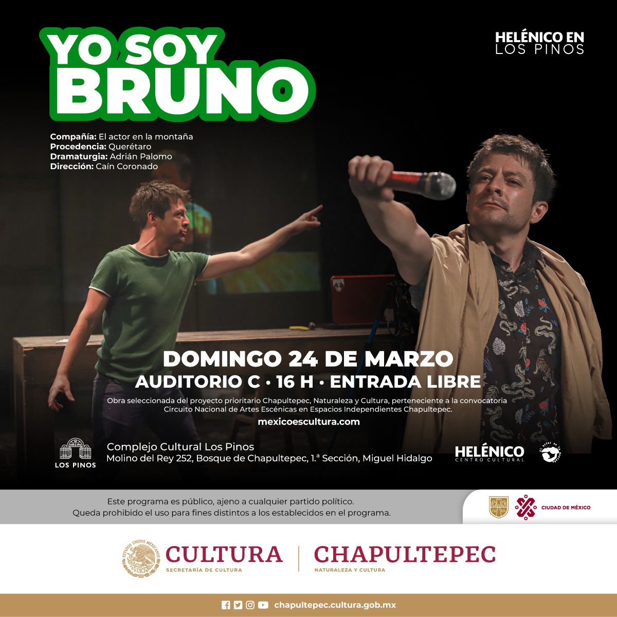 Imagen muestra de Yo soy Bruno
