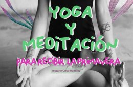 Yoga y meditación para recibir la primavera