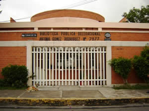 Imagen muestra del recinto Biblioteca Pública Antonio Gómez Rodríguez