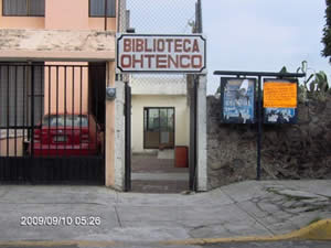 Imagen muestra del recinto Biblioteca Pública Ohtenco