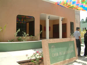 Imagen muestra del recinto Casa de la Cultura de José María Morelos