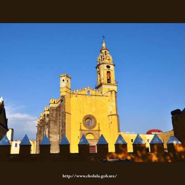 Imagen muestra del recinto Convento franciscano de San Gabriel Cholula