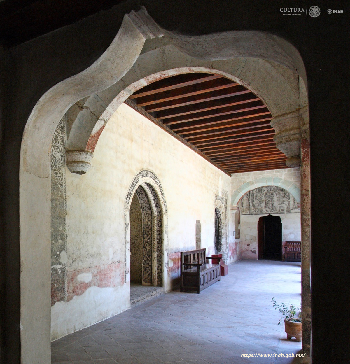 Imagen muestra del recinto Museo de la Evangelización / Ex Convento de Huejotzingo