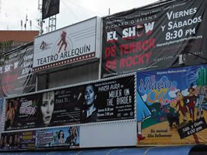 Imagen muestra del recinto Harlequin Theatre